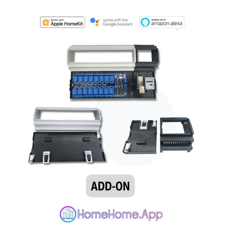 Apple HomeKit, Google Home, Alexa Compatible Ethernet 16x Relay Switch DIN Rail - Görsel 9