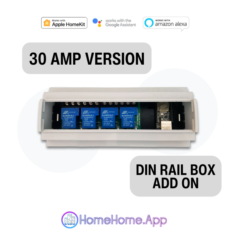 Apple HomeKit, Google Home, Alexa Compatible Ethernet 4x Relay Switch - Görsel 12