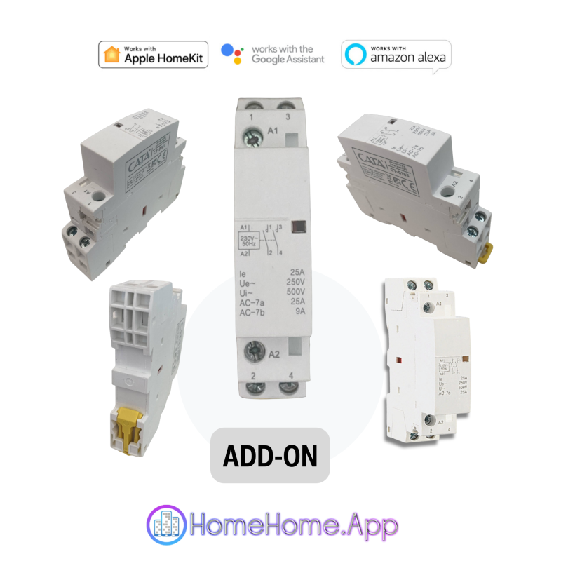 Apple HomeKit, Google Home, Alexa Compatible Ethernet 16x Relay Switch DIN Rail - Görsel 7