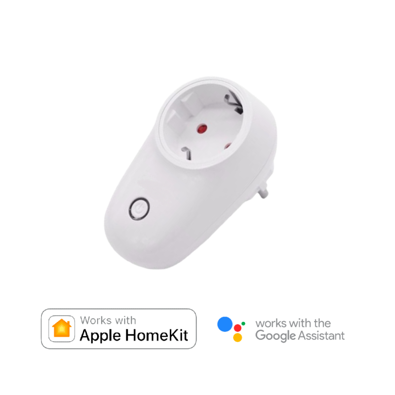 Wall Plug On Off Relay For Apple HomeKit Google Home - Görsel 4
