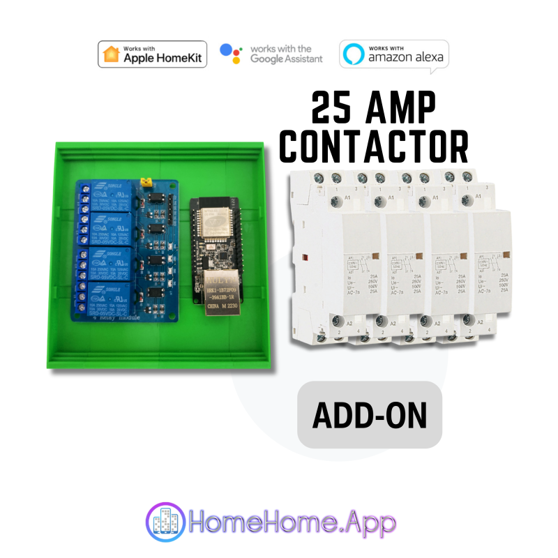 Apple HomeKit, Google Home, Alexa Compatible Ethernet 4x Relay Switch - Görsel 8