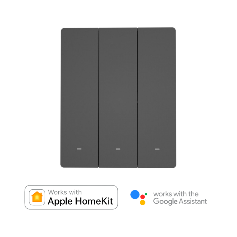 Switchman M5 x3: Smart On-Off Wall Switch for Apple HomeKit and Google Home - Görsel 3