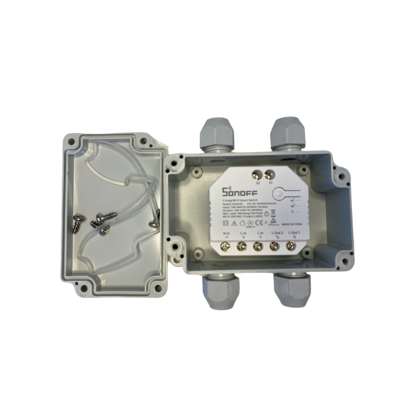 Outdoor Plastic Enclosure Box for Dual R3 with P9 Cable Gland - Görsel 6