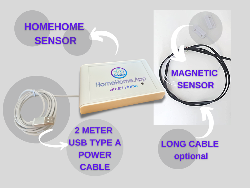 Smart Universal Sensor for Apple HomeKit and Google Home New Model Alarm - Görsel 7