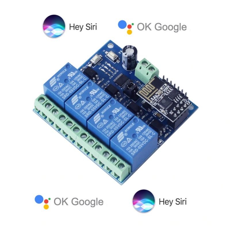 Smart 4 Channel Relay Switch for Apple HomeKit and Google Home - Görsel 5