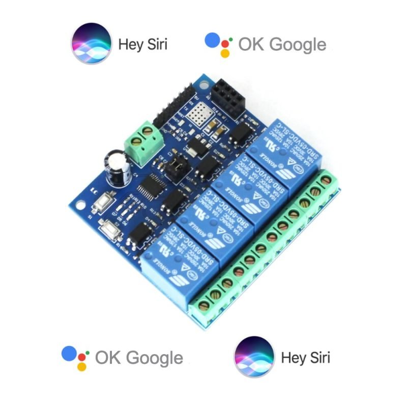 Smart 4 Channel Relay Switch for Apple HomeKit and Google Home - Görsel 4