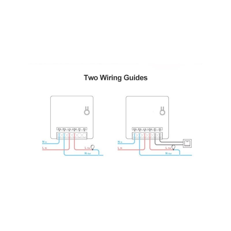 Mini Switch Relay For Apple HomeKit Google Home Garage Control - Görsel 4