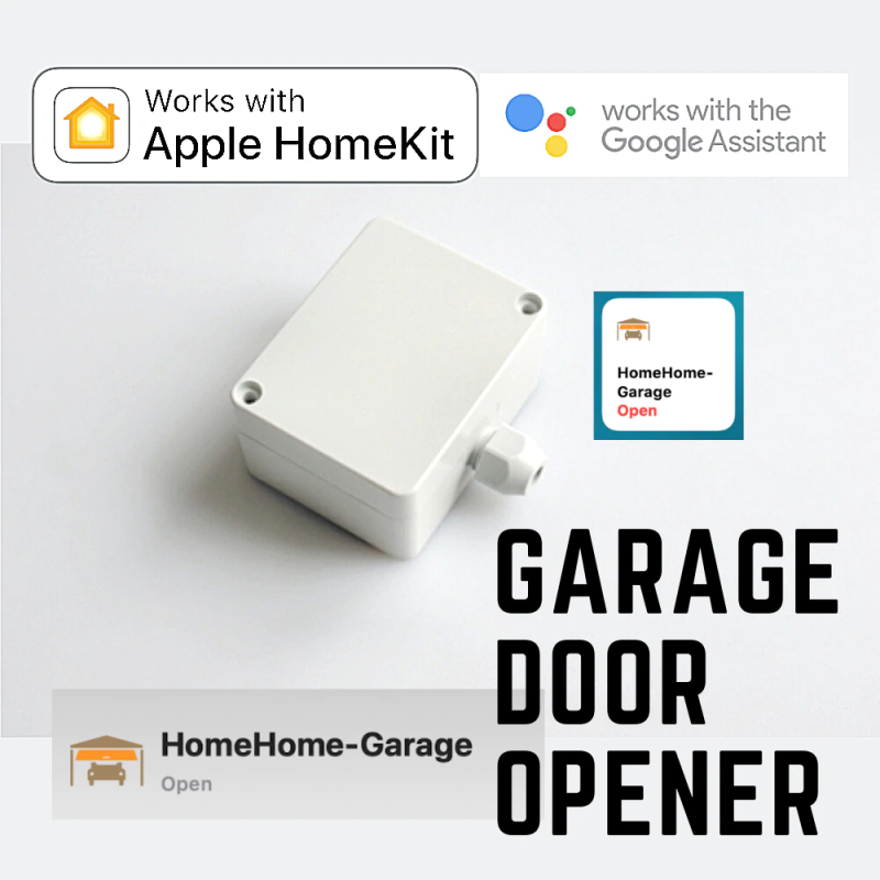 Garage Door Opener Smart WiFi Relay Apple HomeKit  Google Home - Görsel 4