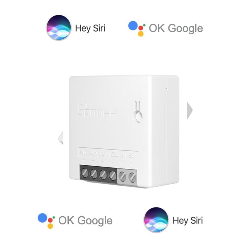 Mini Switch Relay For Apple HomeKit Google Home Garage Control - Görsel 3
