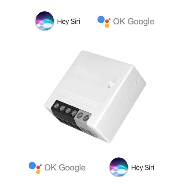 Mini Switch Relay For Apple HomeKit Google Home Garage Control - Görsel 5