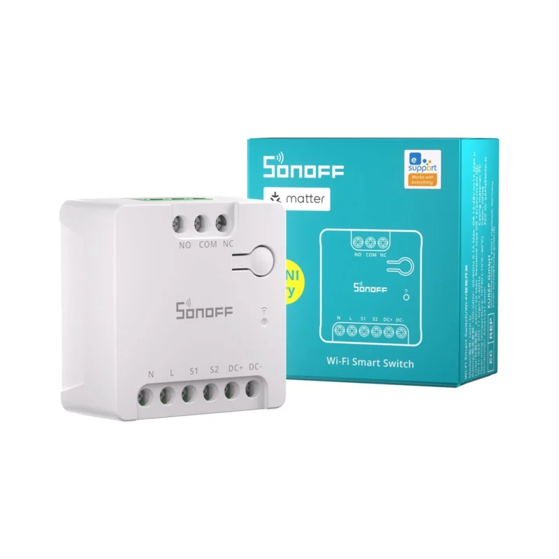 SONOFF Mini-D Matter Kuru Kontak Akıllı Röle - Görsel 2