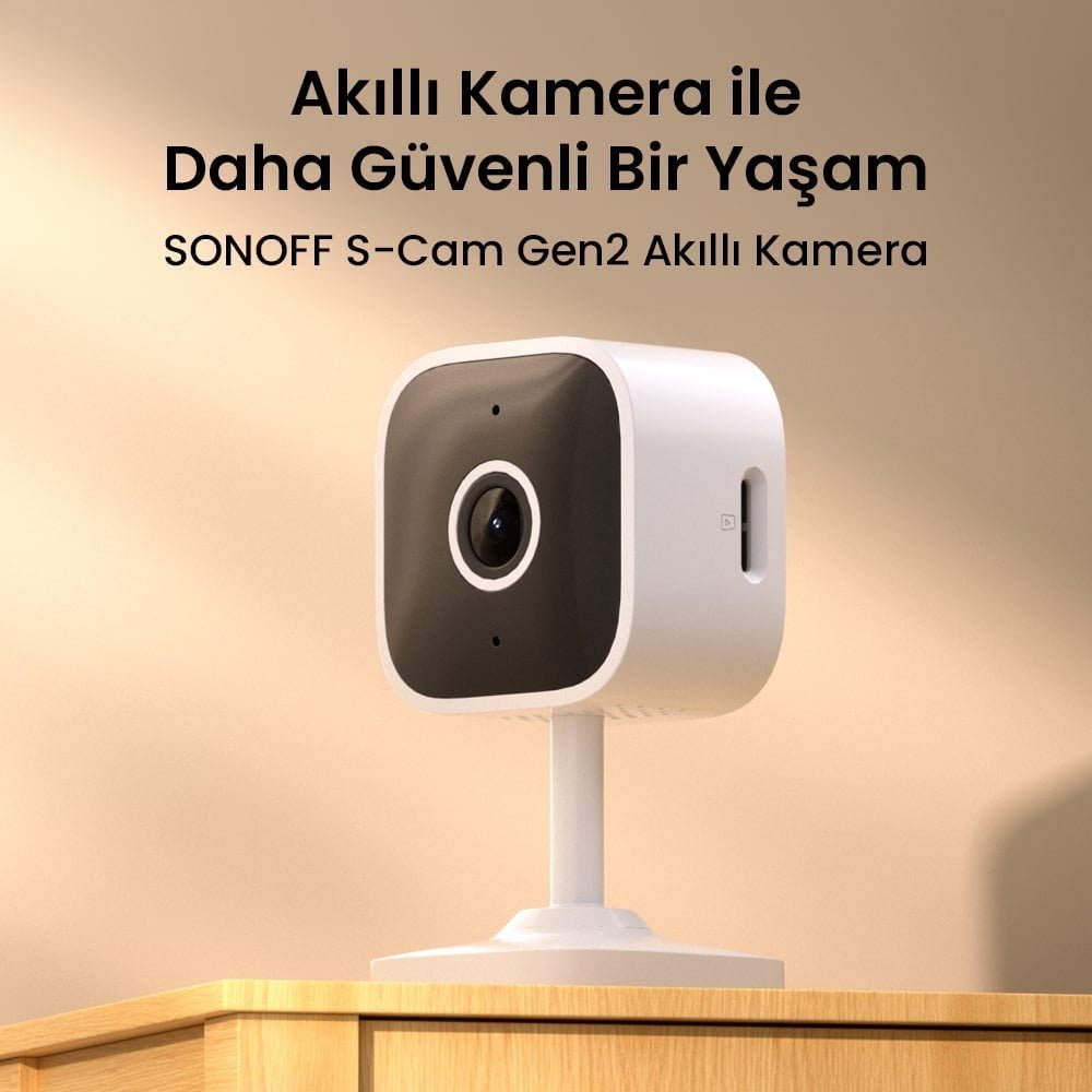 SONOFF S-Cam Gen2 Akıllı Kamera
