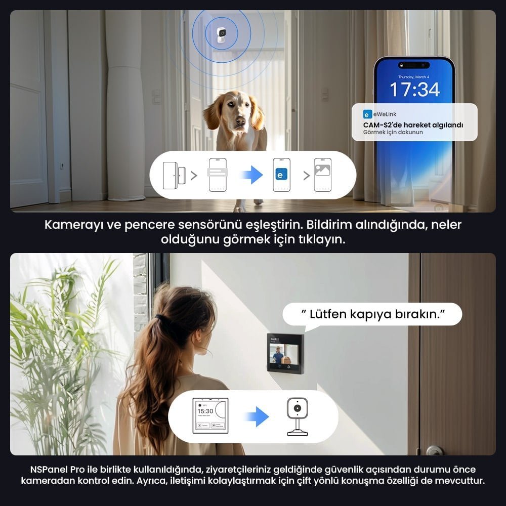 SONOFF S-Cam Gen2 Akıllı Kamera