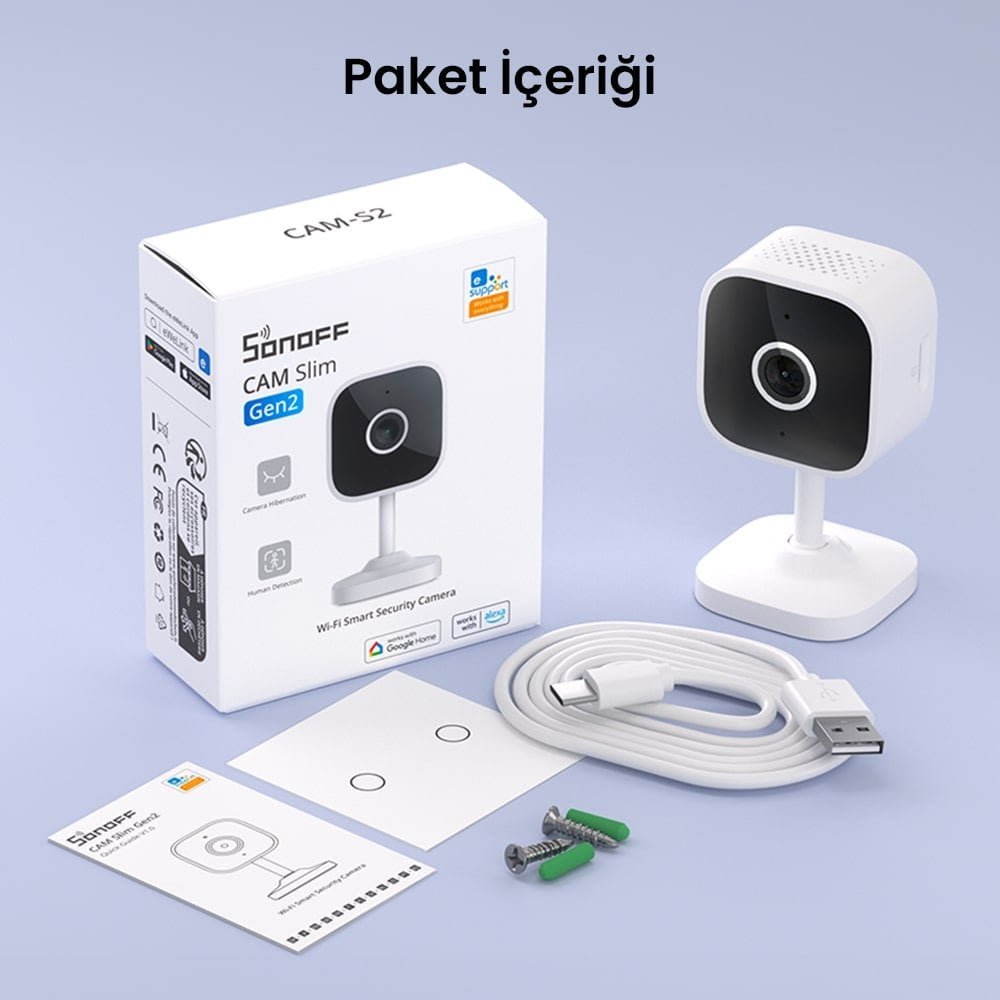 SONOFF S-Cam Gen2 Akıllı Kamera